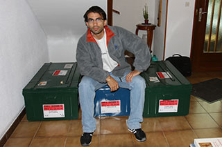 Photo Jonathan ZACCARIA Cantines vers Dôme C Photo Jonathan ZACCARIA Cantines vers Dôme C