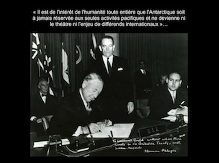 Conférence sur l'Antarctique